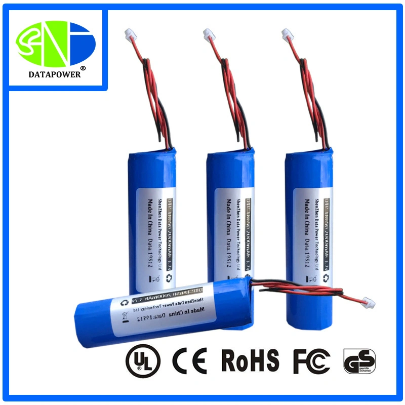 18650 1s1p 3.7V 3500mAh Li Ion Battery Cell